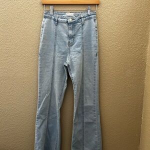 Francescas Harper Women's Light Blue Flare Jeans